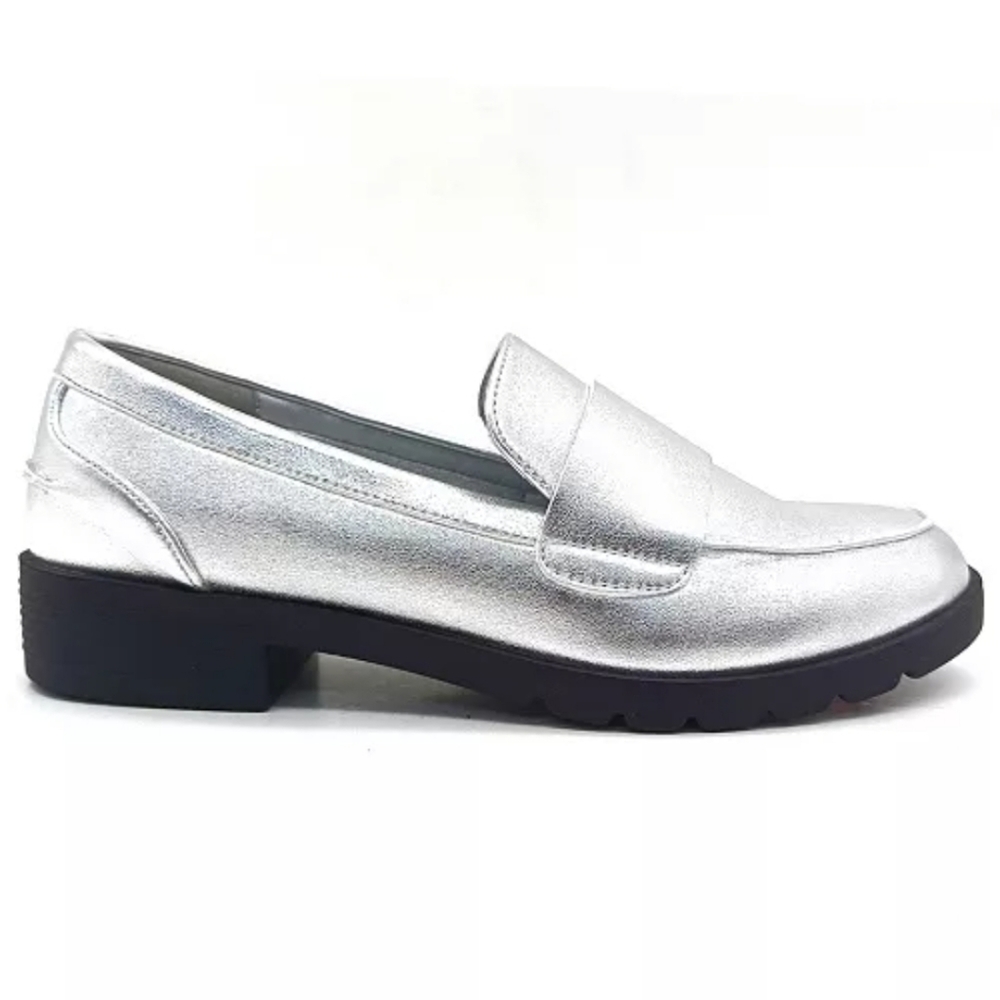 Women's Kenneth Cole Reaction Silver Loafers